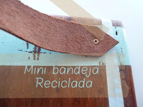 Mini Bandeja reciclada