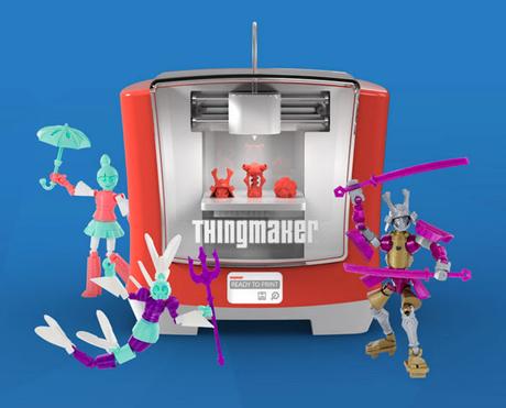 ThingMaker, la impresora 3D de Mattel... ¡especial para niños! ThingMaker, la impresora 3D de Mattel... ¡especial para niños!