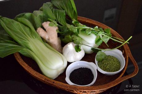 Ternera Salteada con Shitake y Pak Choi Ternera Salteada con Shitake y Pak Choi