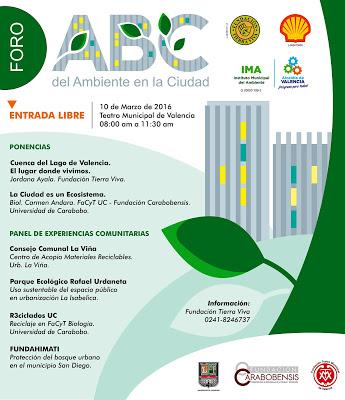 Tierra Viva presenta El ABC del Ambiente en la Ciudad en Valencia