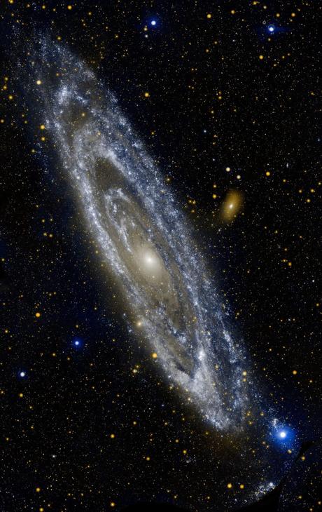 Los anillos de M31 en luz ultravioleta