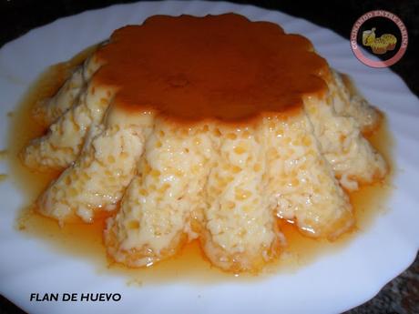 FLAN DE HUEVO