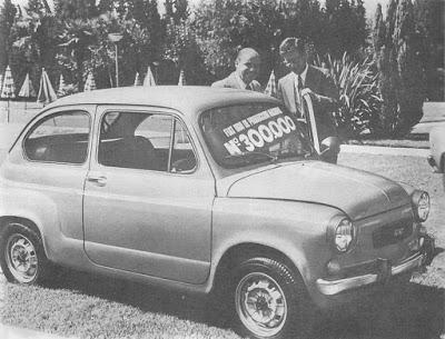 Las versiones del Fiat 600 de Argentina