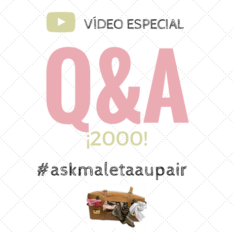 ¡Vídeo especial 'Q&A' YouTube!