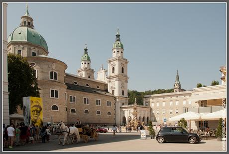 Salzburgo Resindenzplatz