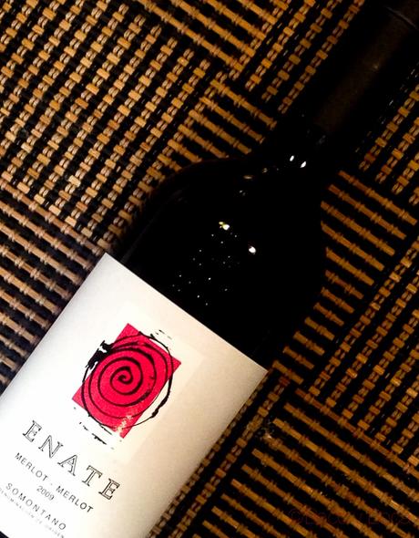 Enate Merlot 2009 (DO Somontano) Enate Merlot baco y boca