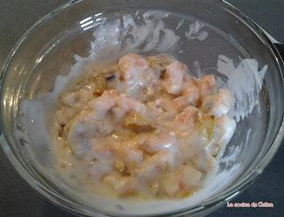 Alcachofas rellenas de gambas Alcachofas rellenas de gambas