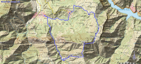Mapa ruta Cuyargayos