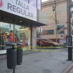Fuertes vientos derriban árboles y postes en San Luis Potosí Fuertes vientos derriban árboles y postes en San Luis Potosí