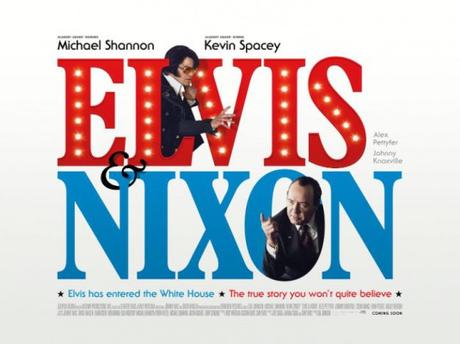 QUAD PÓSTER PARA REINO UNIDO DE ELVIS & NIXON