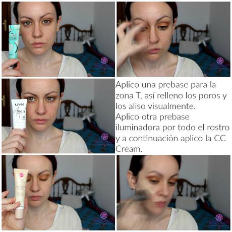 Maquillaje naranja y marrón Maquillaje naranja y marrón