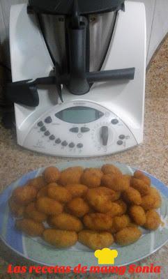 CROQUETAS DE CHORIZO EN THERMOMIX