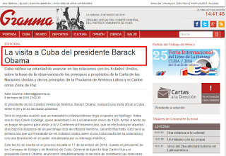 La visita a Cuba del presidente Barack Obama [+ video]