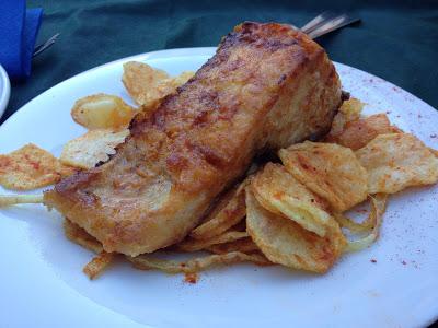 Bacalao al horno con patatas y pimentón Bacalao al horno con patatas y pimentón