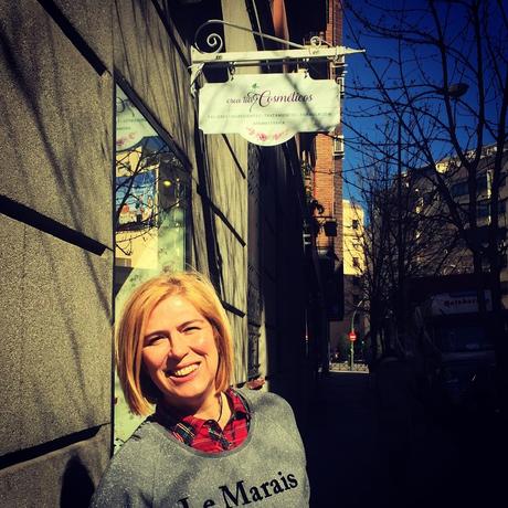 Vaya solazo que hacía ese día, parezco una chinita :) Crea Tus Cosméticos: Tu centro de belleza Holística