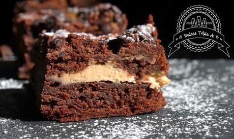 Brownie de Chocolate y Crema de Queso Brownie de Chocolate y Crema de Queso