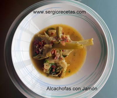 Invitado / Sergio Benito / Alcachofas de Temporada con Jamón Ibérico