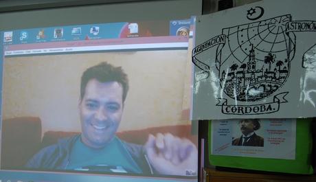 Charla virtual con estudiantes en Pozoblanco Charla virtual con estudiantes en Pozoblanco