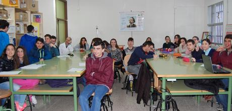 Charla virtual con estudiantes en Pozoblanco Charla virtual con estudiantes en Pozoblanco