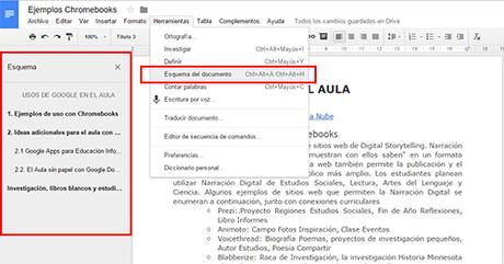 Google Docs, el cuaderno de trabajo ideal para nuestros alumnos