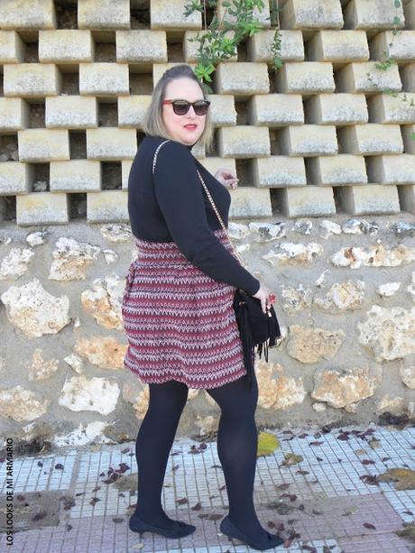 Falda Roja · Look Curvy