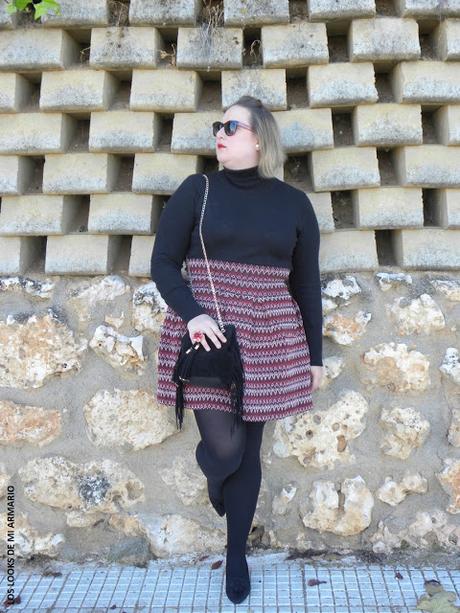 Falda Roja · Look Curvy