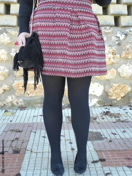 Falda Roja · Look Curvy