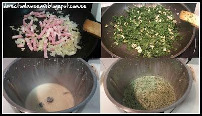 Quiche de espinacas y bacon con queso azul Quiche de espinacas y bacon con queso azul