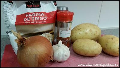 Patatas con salsa brava a la madrileña Patatas con salsa brava a la madrileña