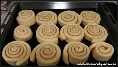 Rollos de canela (Cinnamon rolls) Rollos de canela (Cinnamon rolls)