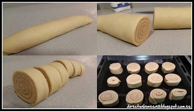 Rollos de canela (Cinnamon rolls) Rollos de canela (Cinnamon rolls)