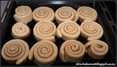 Rollos de canela (Cinnamon rolls) Rollos de canela (Cinnamon rolls)