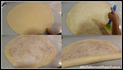 Rollos de canela (Cinnamon rolls) Rollos de canela (Cinnamon rolls)