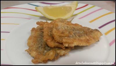 Boquerones rebozados Boquerones rebozados