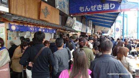 Tokio; Ginza y el mercado de pescado Tsukiji