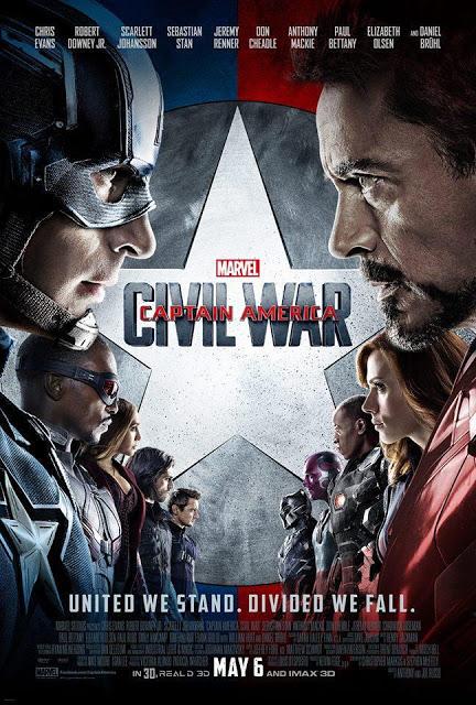 Póster y trailer definitivos de 'Capitán América: Civil War' Póster y trailer definitivos de 'Capitán América: Civil War'