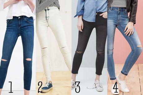 MUST HAVE: RIPPED KNEE JEANS