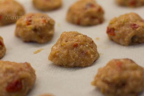 Albóndigas de pollo con Ketchup y arroz al horno #NaturalmenteHeinz Albóndigas de pollo con Ketchup y arroz al horno #NaturalmenteHeinz