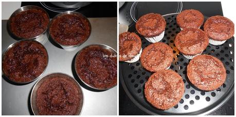 Cupcakes de chocolate