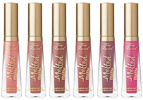 Novedades en Too FAced: Melted Matte Novedades en Too FAced: Melted Matte