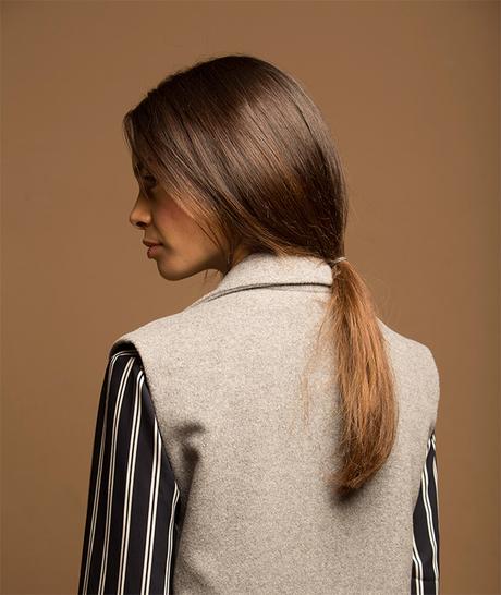 Hairstyle casual e informal, las coletas se confirman el recogido it del 2016 Coleta raya al medio - Xavi Grados FW16