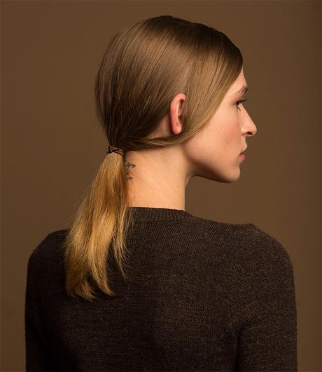 Hairstyle casual e informal, las coletas se confirman el recogido it del 2016 Coleta con detalle - Lupo FW16