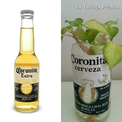 BOTELLA JARRON CORONITA