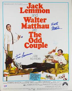 La extraña pareja (The odd couple, Gene Saks, 1968. EEUU)