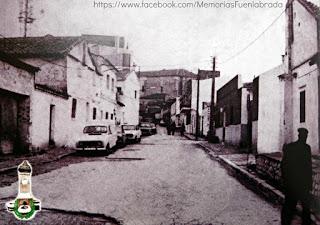 Foto antigua de la calle de la Fuente Foto antigua de la calle de la Fuente