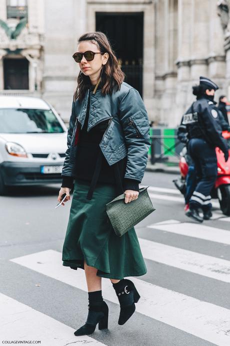 PFW-Paris_Fashion_Week_Fall_2016-Street_Style-Collage_Vintage-Stella_McCartney-Natasha_Goldenberg-Loewe_Clutch-Celine_Shoes-Bomber-1