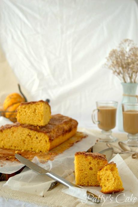 Bizcocho de calabaza, un desayuno de dioses (coca de carabassa) Bizcocho de calabaza, un desayuno de dioses (coca de carabassa)