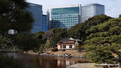 Tokio; los jardines Hamarikyu y los sótanos de la estación de Tokio