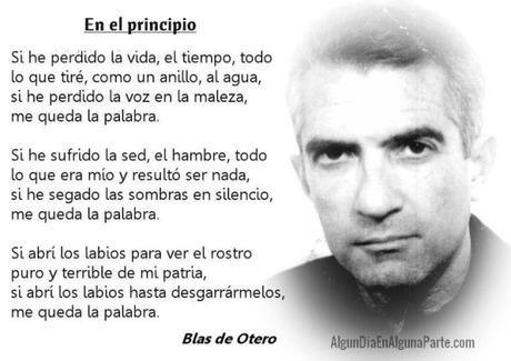 Centenario Blas de Otero: poeta social y comprometido Blas de Otero_En el Principio