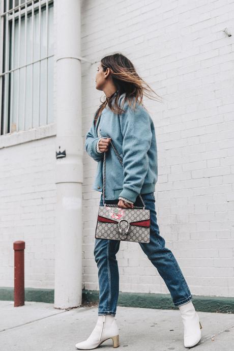 Blue_Bomber-Ganni-Topshop_Jeans-White_Boots-Gucci_Bag-Outfit-NYFW-New_York-Street_Style-16
